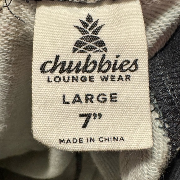 Chubbies Floral Shorts Lounge Wear Size Large 7” Floral Print Shorts - Picture 7 of 8